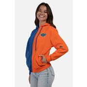 Florida Hype And Vice Color Block Zip Up Hoodie